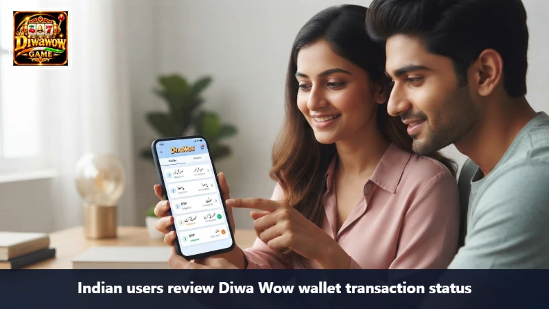 Indian users review Diwa Wow wallet transaction status